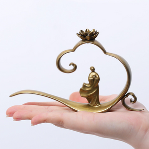 Luxury Brass Incense Burner acacuss