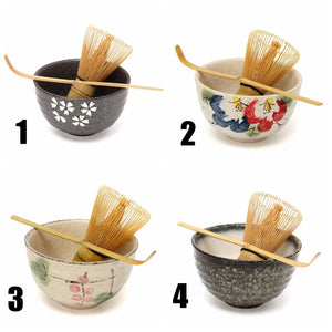 ACACUSS Ceramic Matcha Chawan Bowl Set for tea ceremony - ACACUSS