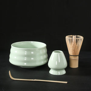 Matcha Set with Bamboo Whisk acacuss