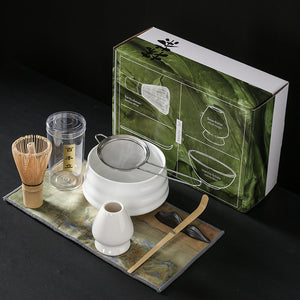 Matcha Set with Bamboo Whisk acacuss
