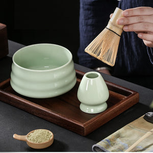 Matcha Set with Bamboo Whisk acacuss