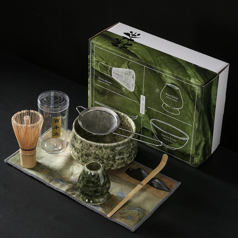 Matcha Set with Bamboo Whisk acacuss