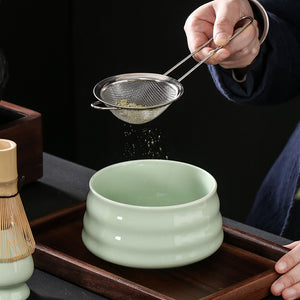 Matcha Set with Bamboo Whisk acacuss