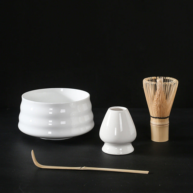 Matcha Set with Bamboo Whisk acacuss
