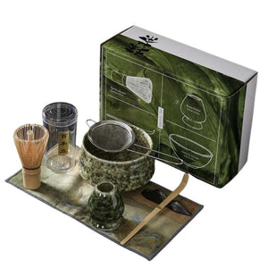 Matcha Set with Bamboo Whisk acacuss