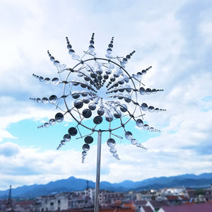 Metal Windmill Outdoor Wind Spinners Bohemian Garden Patio LAwn Decor Patio Decoration Metal Yard Decor Cool acacuss