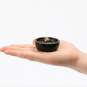Minimalist Ceramic Incense Burner Agarwood Incense Burner Sandalwood Smoke Modern SPIRITUAL Backflow Incense Burner Creative Home Stone - acacuss