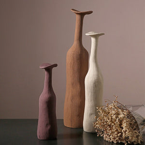 Unique Handmade Nordic Colorful vase for Bookshelf Home Decor or housewarming new home gift - ACACUSS