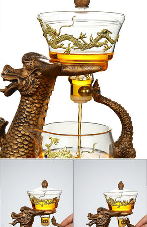 Oriental Dragon Tea Pot Set - ACACUSS