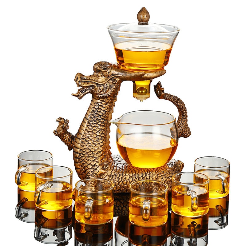 Oriental Dragon Tea Pot Set - ACACUSS