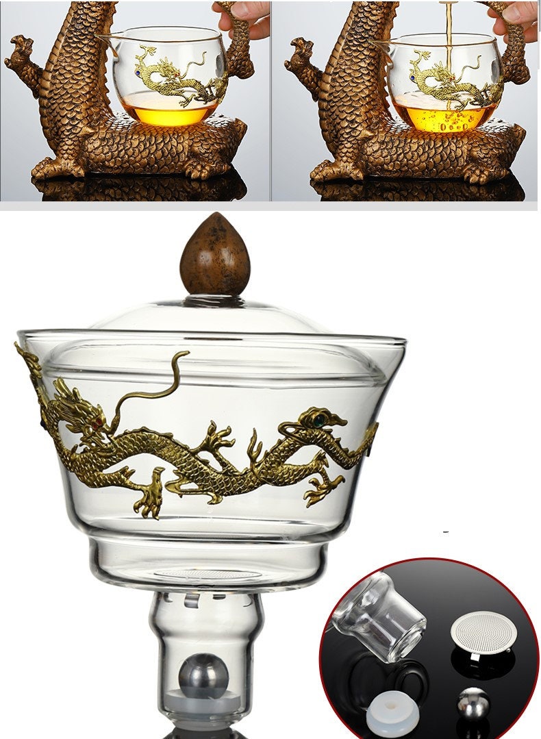 Oriental Dragon Tea Pot Set - ACACUSS