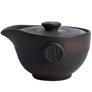 ACACUSS PURPLE Handmade 150ml TEAPOT  Household Retro Handmade Single Pot Famous Small Teapot - Kung Fu Tea Ceremony gaiwan - ACACUSS