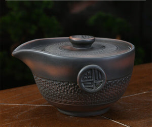 ACACUSS PURPLE Handmade 150ml TEAPOT  Household Retro Handmade Single Pot Famous Small Teapot - Kung Fu Tea Ceremony gaiwan - ACACUSS
