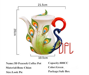 Peacock Teapot acacuss