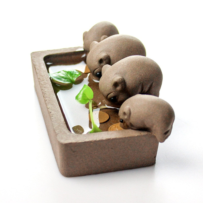 Purple Clay Tea pet - acacuss