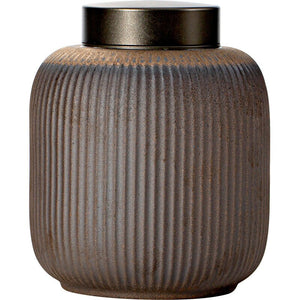 ACACUSS Tea TIN Or Coffee CONTAINER Retro Wood Fired Ceramic  Large Household Seal Ceramic Tea Canisters Traditional Tea Jars Storage Tea - ACACUSS