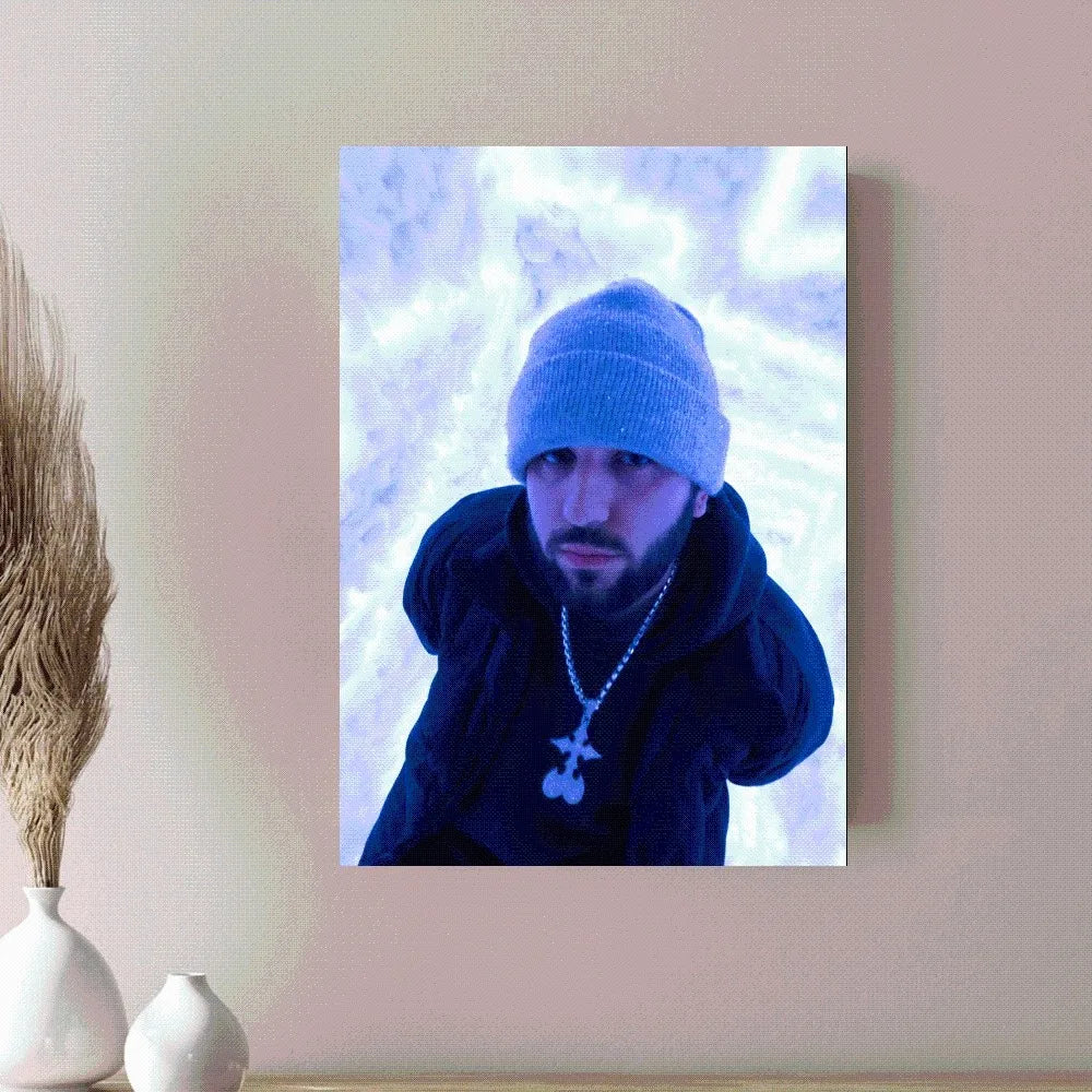 Rapper O-Odetari Poster Home Office Wall Bedroom Living Room Kitchen D ...