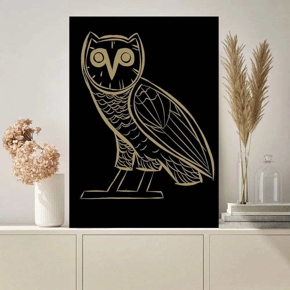 D_Drake O-OVO OWL Poster Paintings on The Wall Picture for Living D_Drake O-OVO OWL Poster Paintings on The Wall Picture for Living
