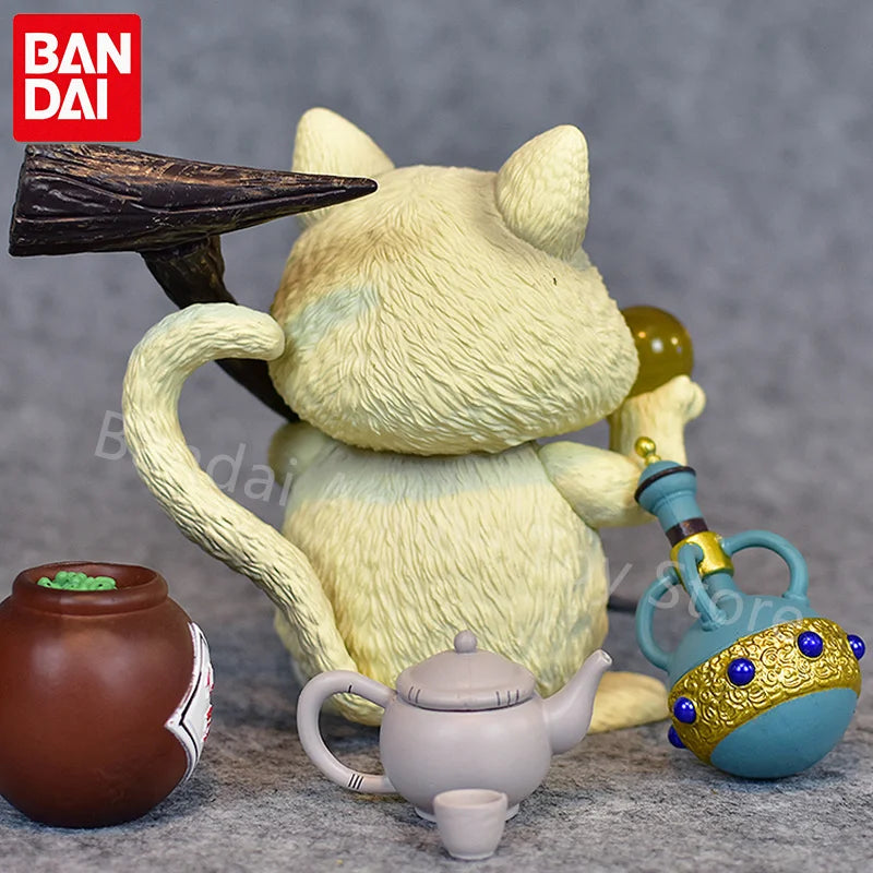 Anime Dragon Ball Karin-sama Figures SENZU BEAN Cat 15cm