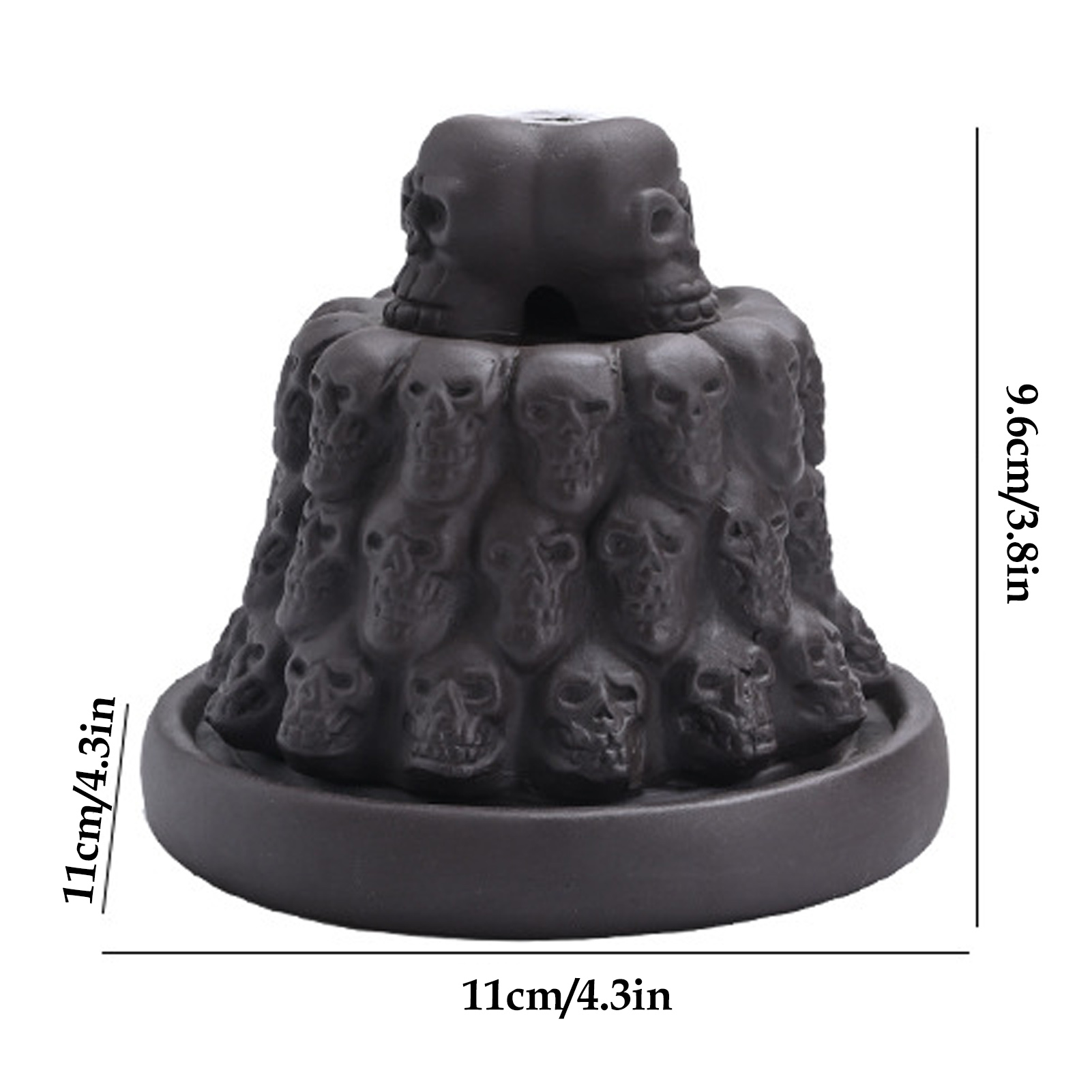 Brûleur D'Encens à Contre-Courant En Céramique - Brûleur De Support De