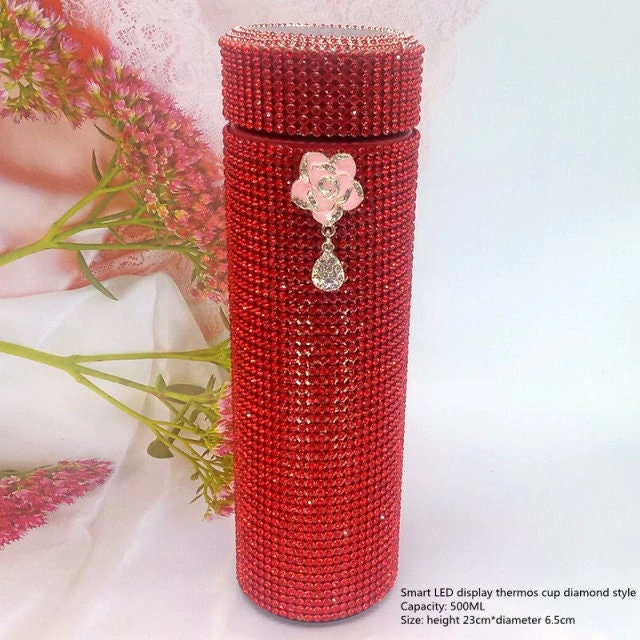 Smart bottle thermos I Smart Temperature Display Zirconia Vacuum Flask 500 ML - ACACUSS