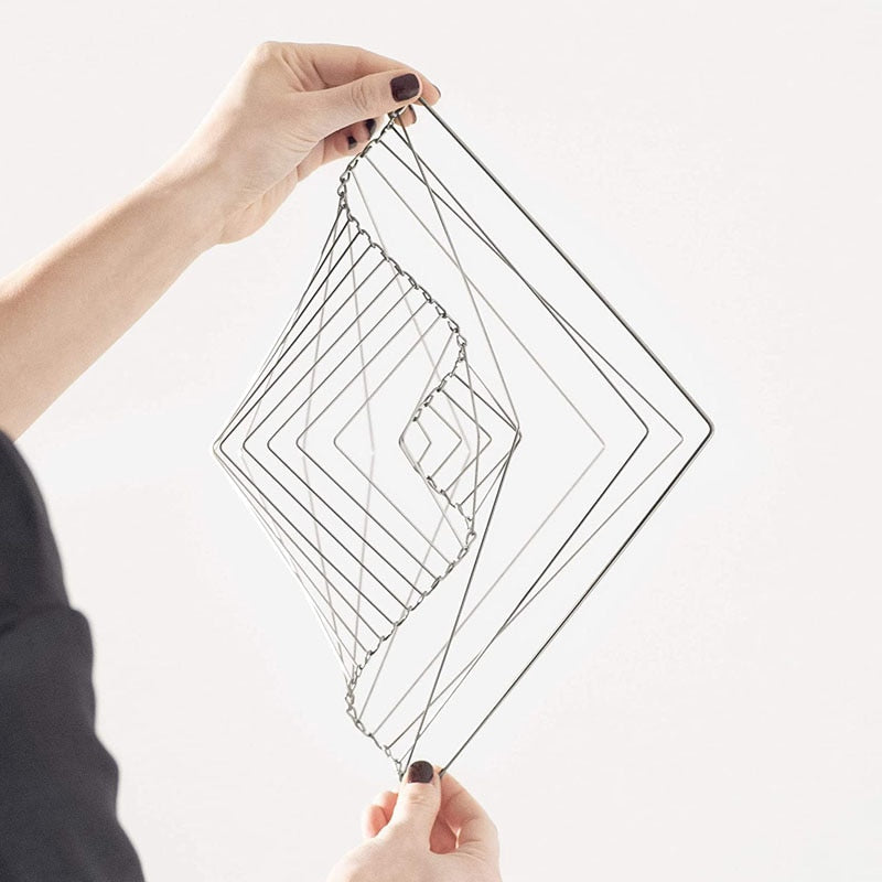 Square Wave Kinetic Spinner Autism ADHD Toys Fidget For Anxiety And Stress Juguetes Antiestrés Ansiedad Cool Gadgets Technology acacuss