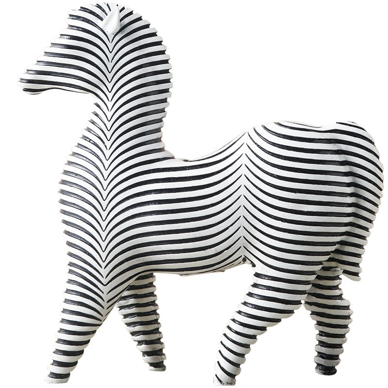 Statues Figurines Home Decor Room Resin Rhino Sculptures Figurines For Interior Room Ornaments Home Decor Art Craft Accessories acacuss
