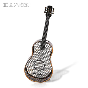 TOOARTS Guitar wine cork container Handcrafts Home decoration crafts vintage home decor Barware Ornament gifts storage rack acacuss
