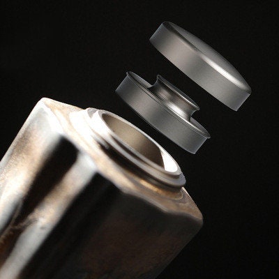 Tea Caddy Ceramic Stoneware Airtight Jar Large 1000 ml - acacuss