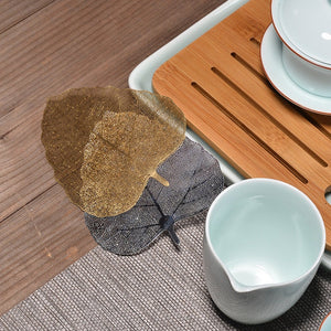 Tea Strainer Leaf Handmade - acacuss