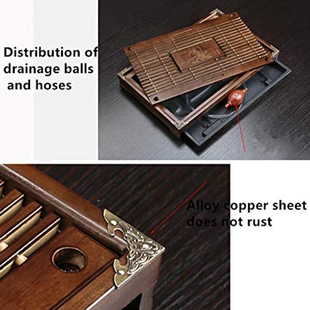 Tea Tray Drainage Water Storage - Kung Fu Tea Board Table - acacuss