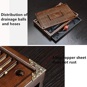 Tea Tray Drainage Water Storage - Kung Fu Tea Board Table - acacuss