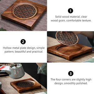 Teapot Mat Household Pot Holder Coaster Tea Mat - acacuss