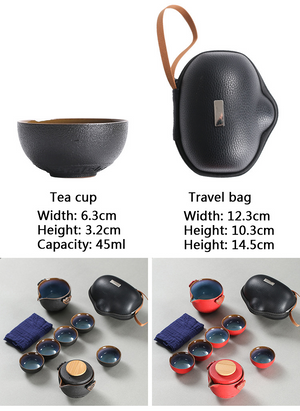 Travel tea set - acacuss