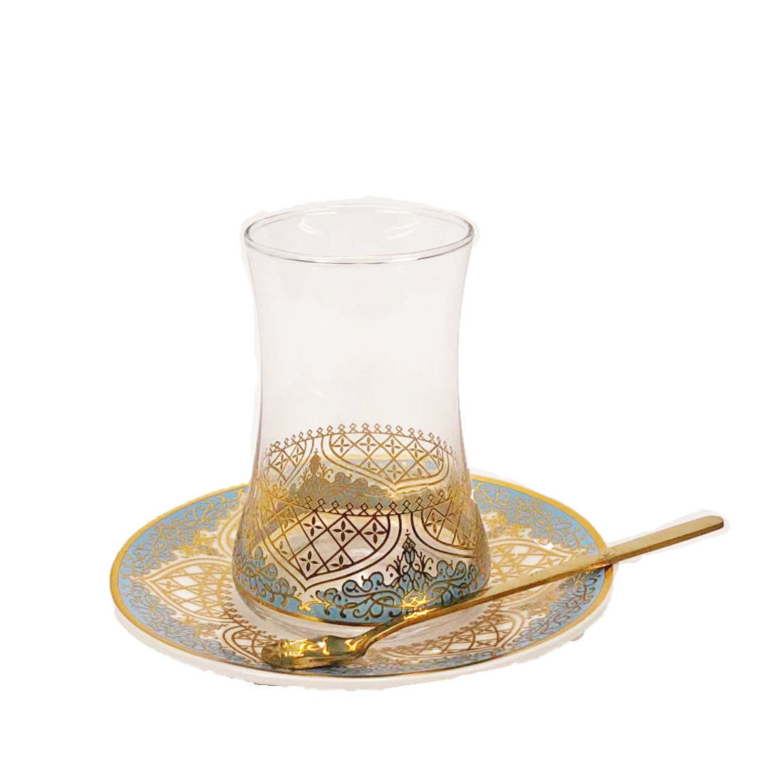 Turkish Tea Set Glass acacuss