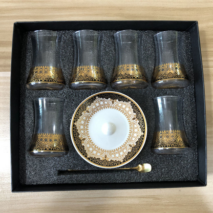 Turkish Tea Set Glass acacuss