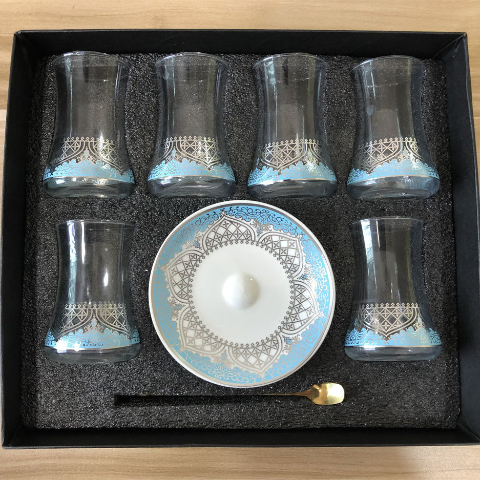 Turkish Tea Set Glass acacuss