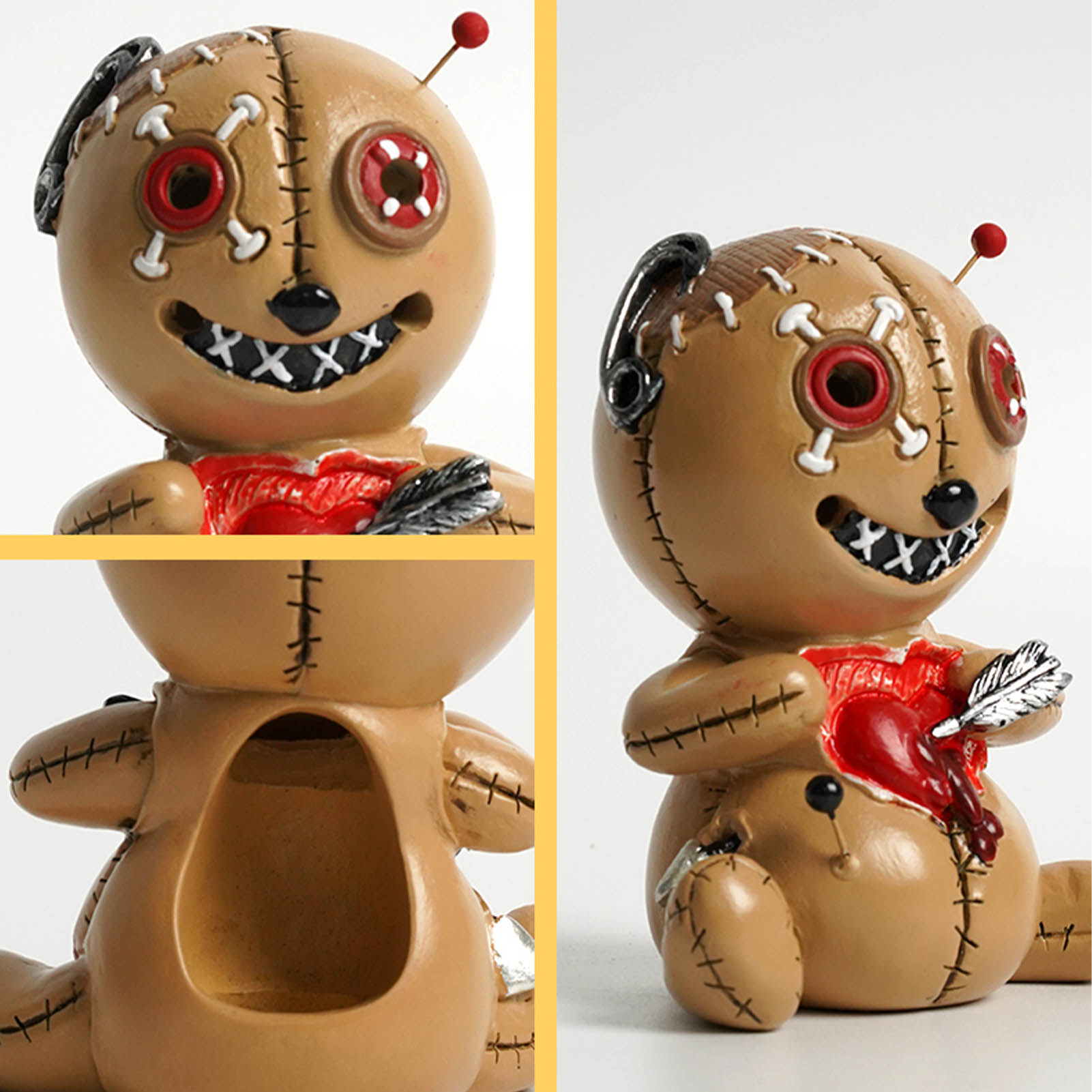 VOODOO Doll Incense Burner - acacuss