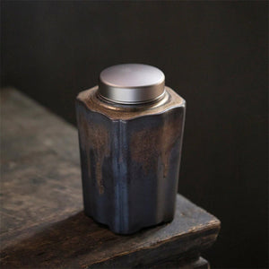 Vintage Large Coffee Canister Airtight 900ml - acacuss