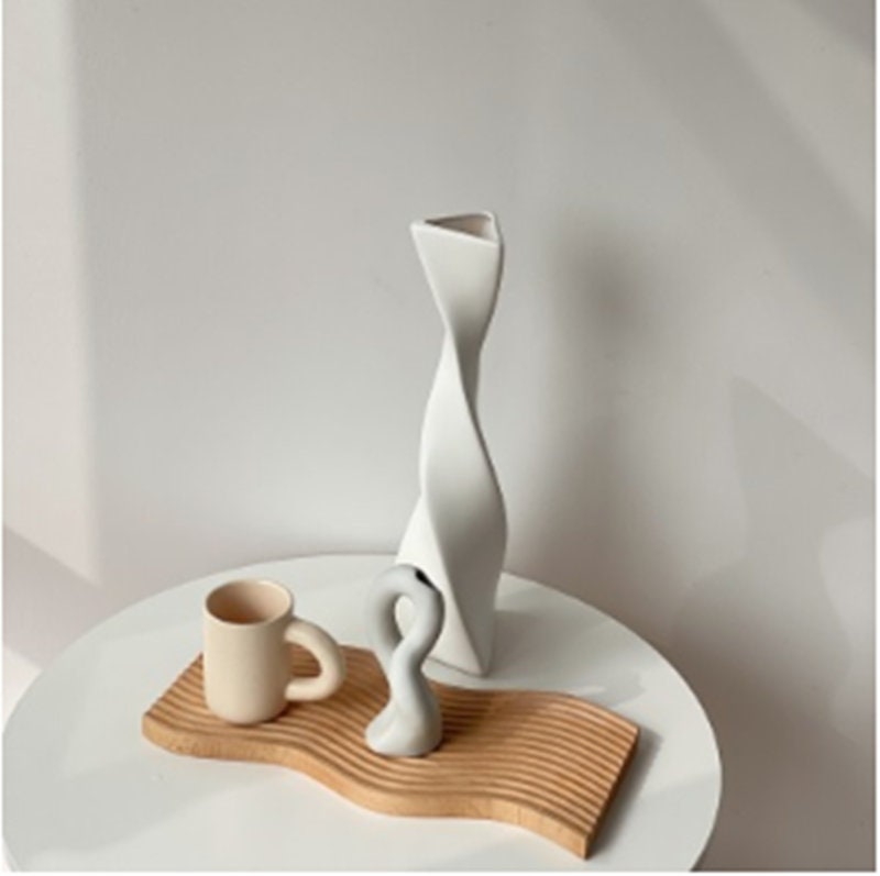 Modern Minimalist Decorative Ornaments Living Room Flower Arrangement - mid century modern decor vases - Table centerpiece housewarming Gift - ACACUSS