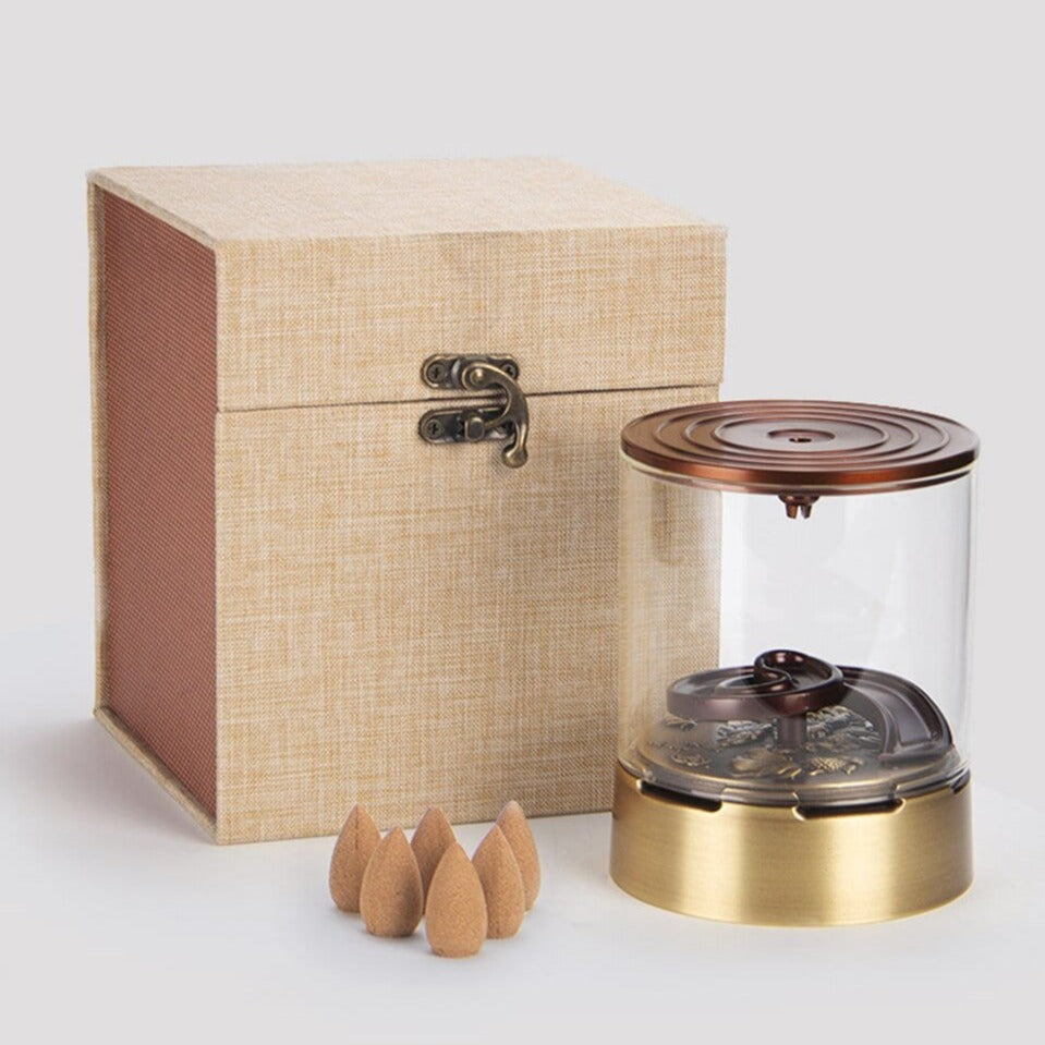 Windproof Backflow Incense burner - acacuss