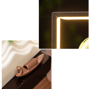 Zenfall Incense Burner Stand Led acacuss