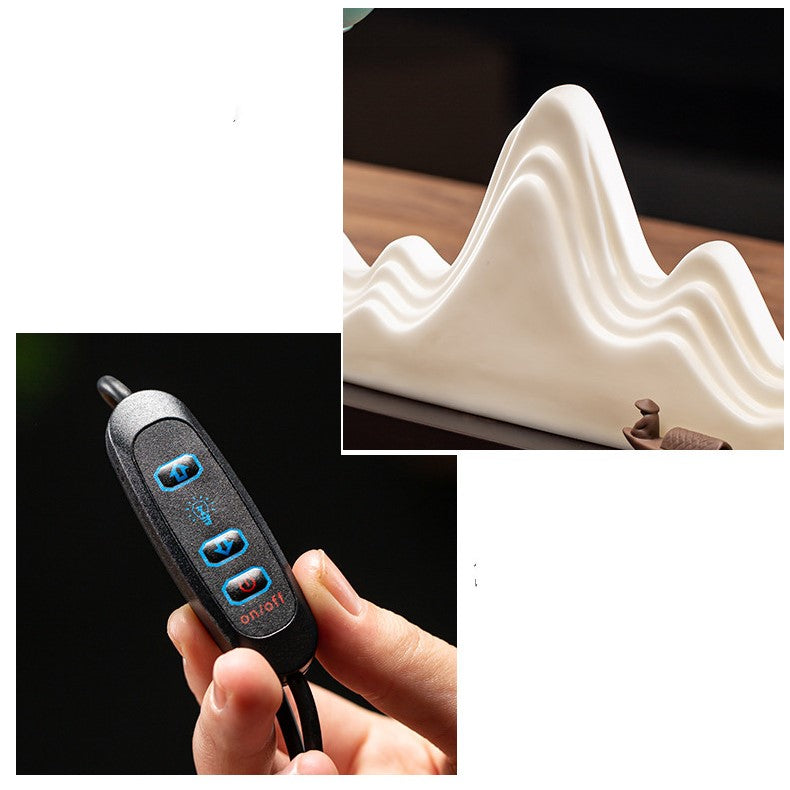 Zenfall Incense Burner Stand Led acacuss