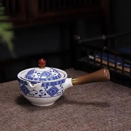 Théière japonaise en céramique Peinte  à la main - ACACUSS