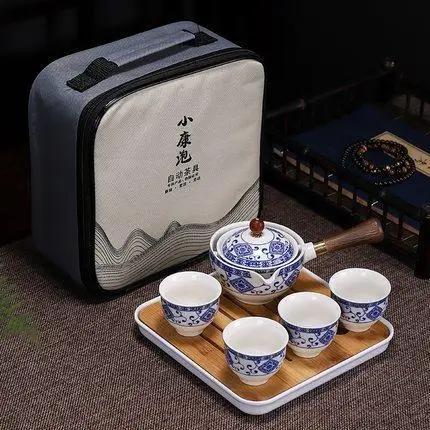 Théière japonaise en céramique Peinte  à la main - ACACUSS