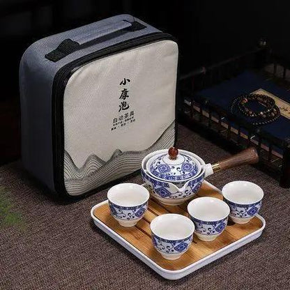 Théière japonaise en céramique Peinte  à la main - ACACUSS