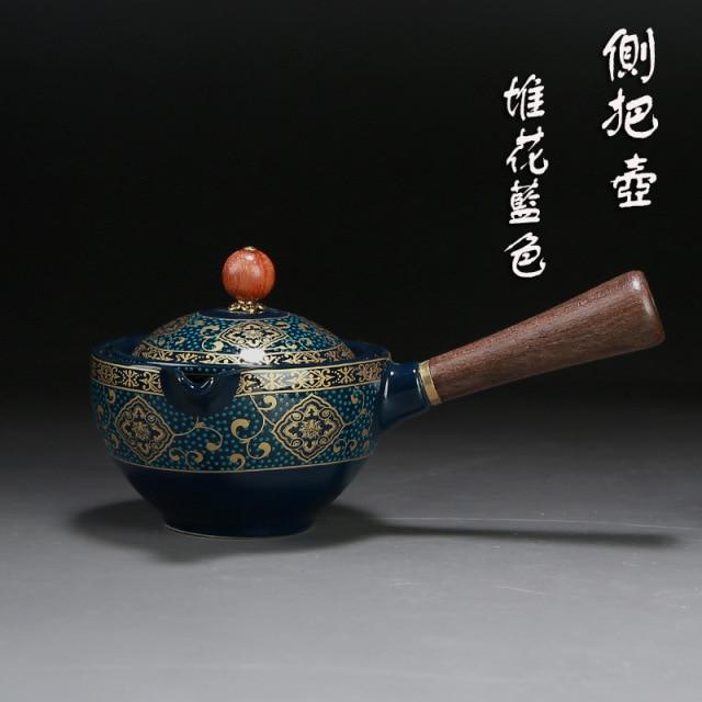 Théière japonaise en céramique Peinte Délicatement à la main - ACACUSS